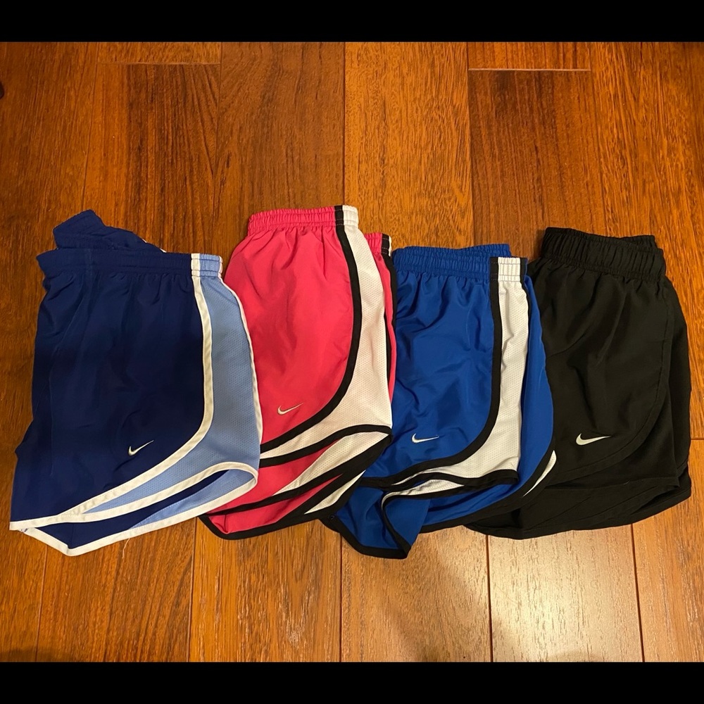 4 Nike Running shorts